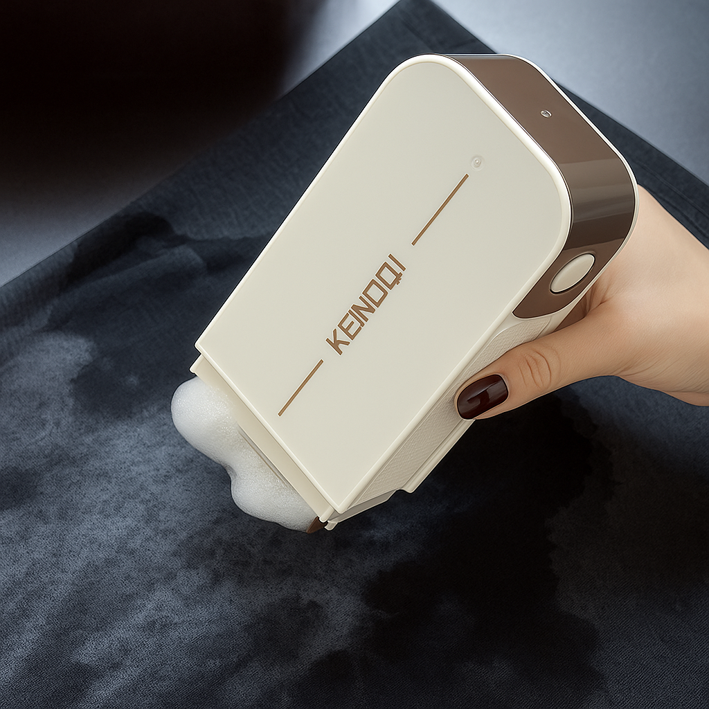 Dual-Action Cleaning Brush Roller Soap Holder - Image 1