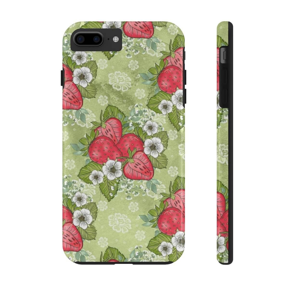 Tough Mate Strawberry iPhone Cases - MaviGadget