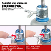 Manual Hand-Crank Drain Snake Shape Plumbing Tool - Image 3