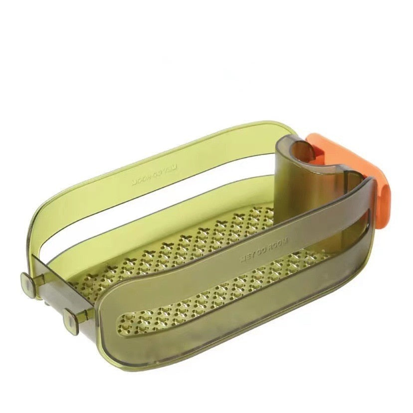 2in1 Sponge Holder Sink Organizer Rack - Image 9