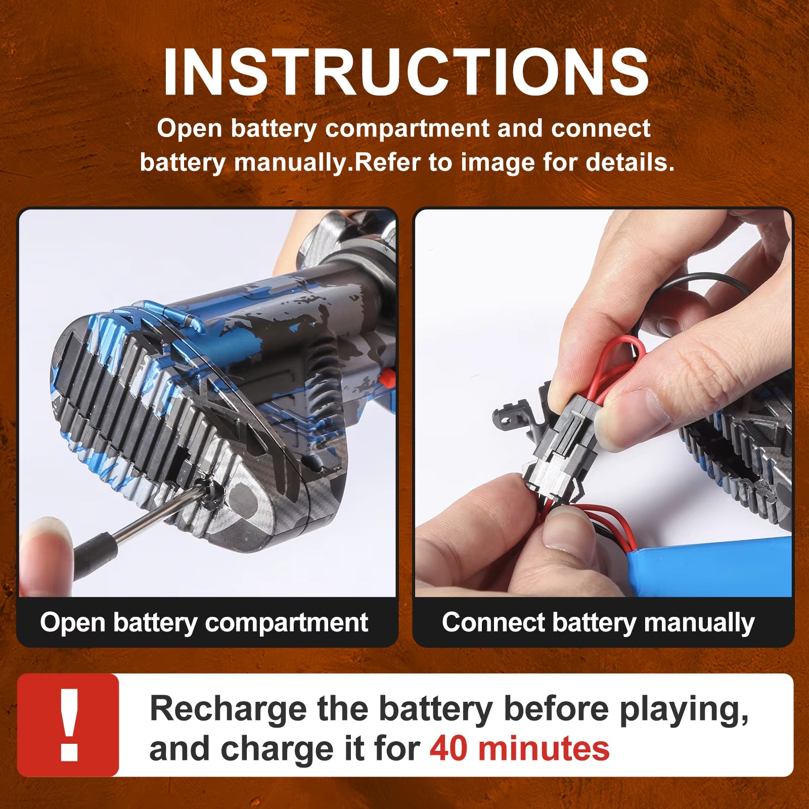 Automatic Water Beads Toy Gun - Image 2