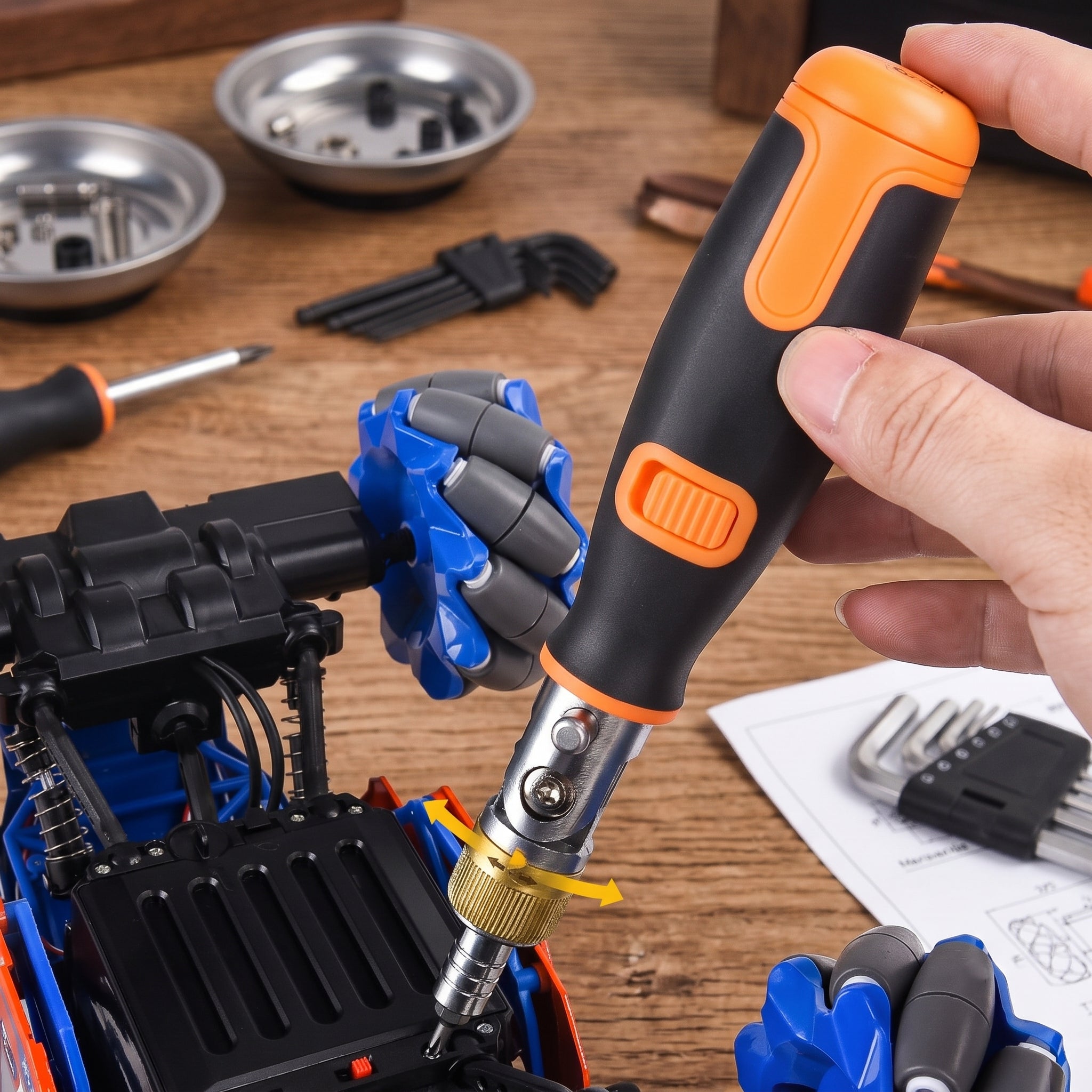 10in1 Multi-Angle Portable Ratchet Screwdriver - Image 1