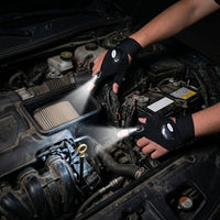 Fingerless Glove LED Flashlight - Image 0