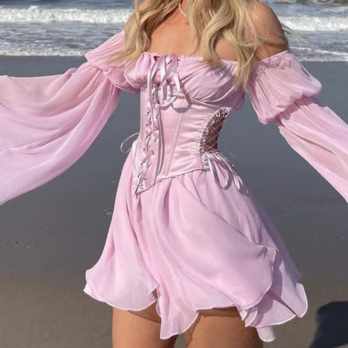 Off Shoulder Summer Dress - Image 0