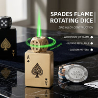 Rotating Dice Card Jet Lighter - Image 9