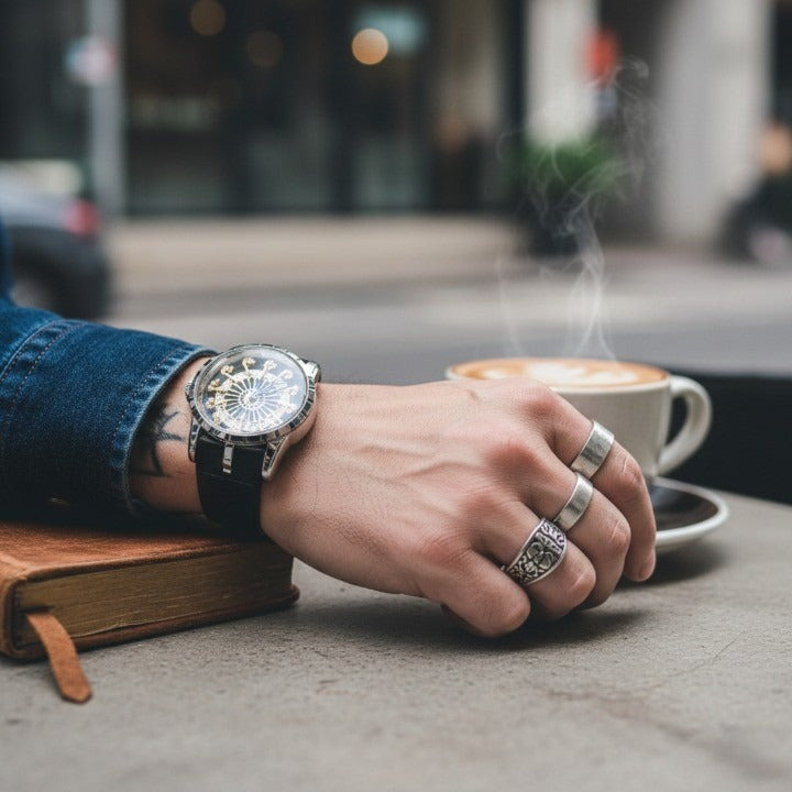 Elite Skeleton Star Inspired Watch - Image 6