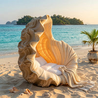 Mermaid Sea Shell Lounger Chair - Image 4