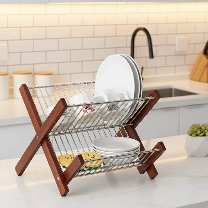 Swift Fold Collapsible Dish Drying Rack - Image 2