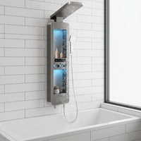 Rainfall Tower Panel Modern Shower Set - Image 10