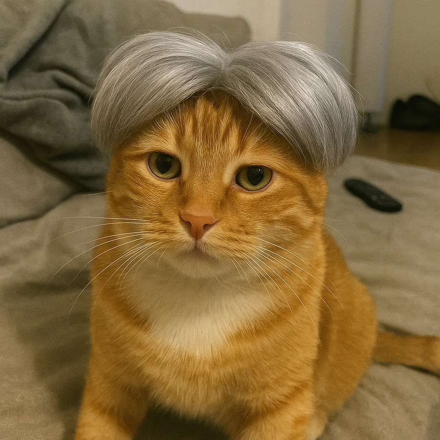Auntie Style Funny Pet Wig - Image 2