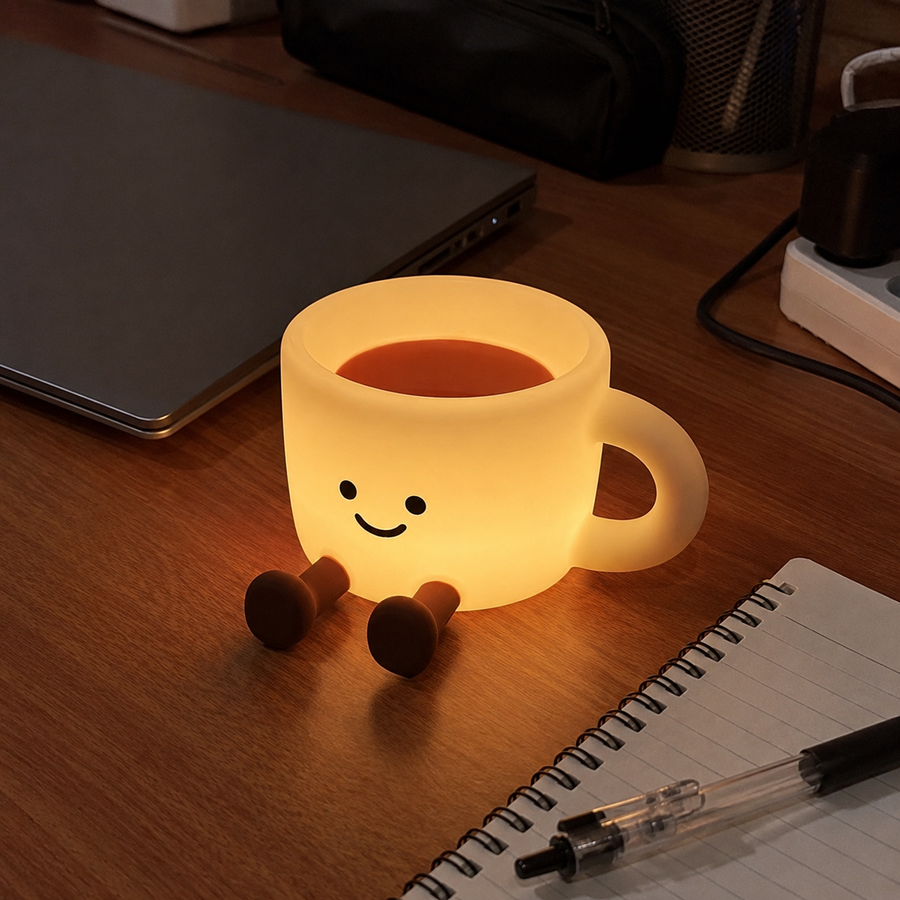 Happy Mug Rechargeable Night Lamp