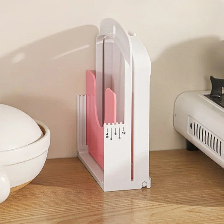 Slice Right Bread Cutting Toast Slicer Stand - Image 3
