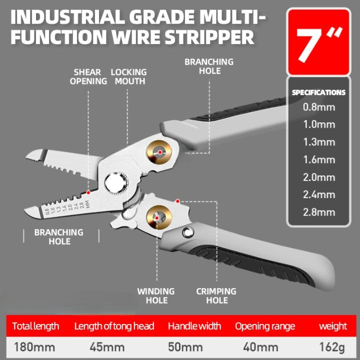 Extreme Cut High-Performance Wire Stripping Plier - Image 2