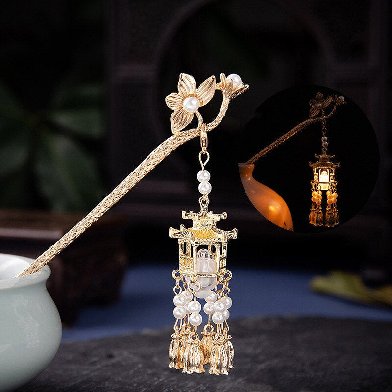 Ancient Style Lantern Hair Pins - Image 13