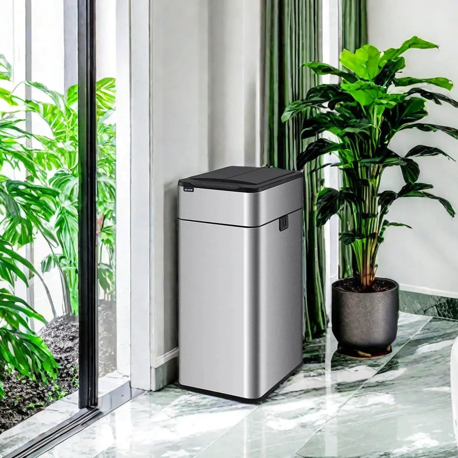 Smart Stainless Steel Automatic Sensor Trash Bin - Image 2