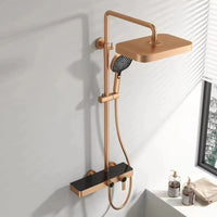 Golden Mist Dual-Mode Rainfall Shower Set - Image 2
