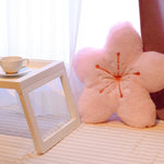 Colorful Cherry Flower Seat Cushion Pillow