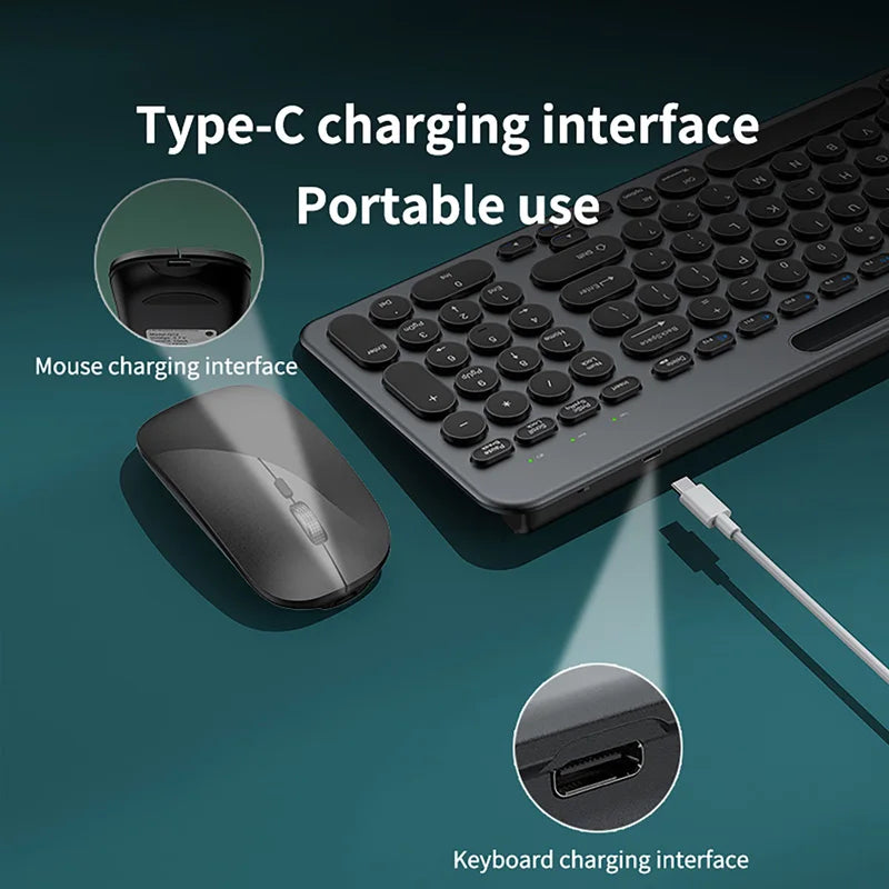 Multi Compatible Wireless Portable Keyboard - Image 4