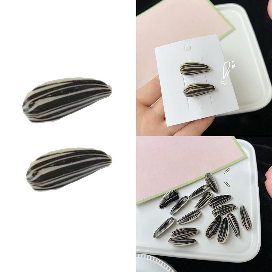 Sunflower Seed Hair Clips - Image 7