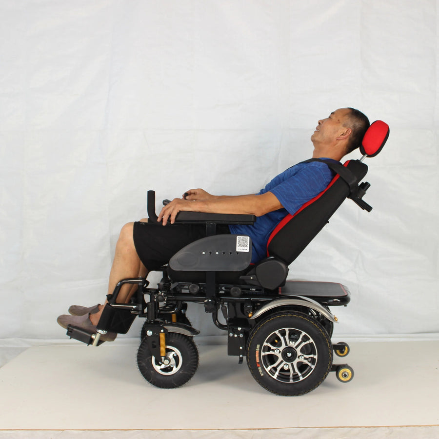 High Tech Ergonomic Elderly Electric Wheelchair - Image 3