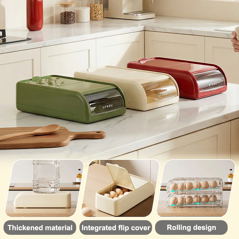 Fresh Stack Egg Storage Organizer Box - Image 9