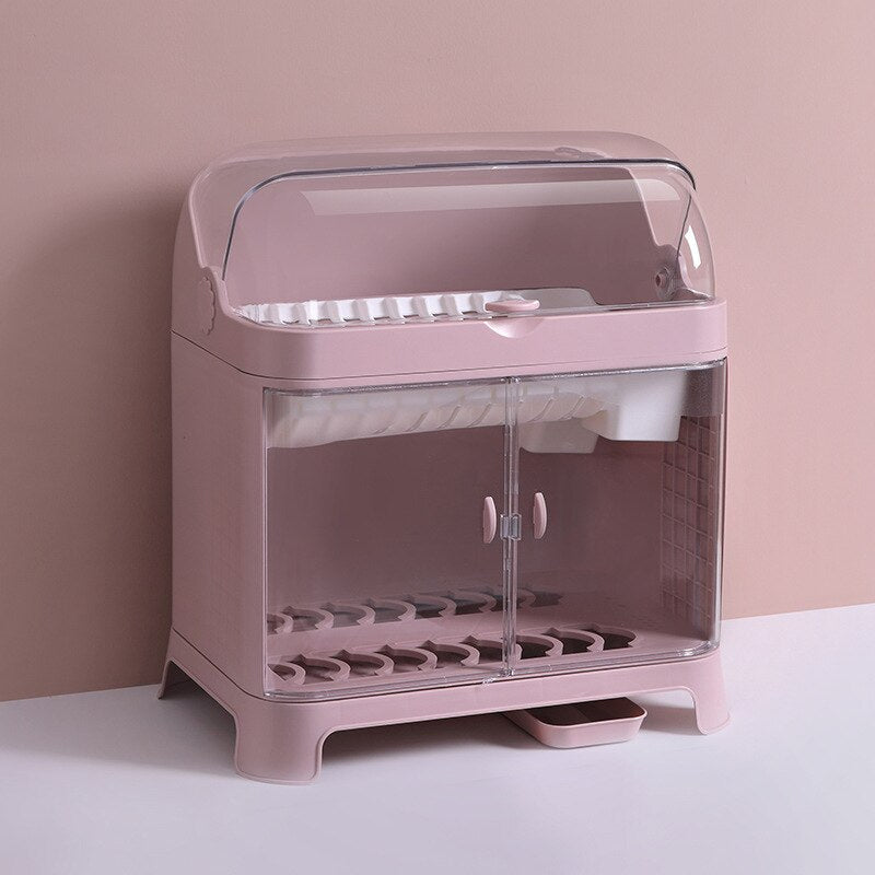 Dustproof Dish Organizer Drying Rack - Image 4