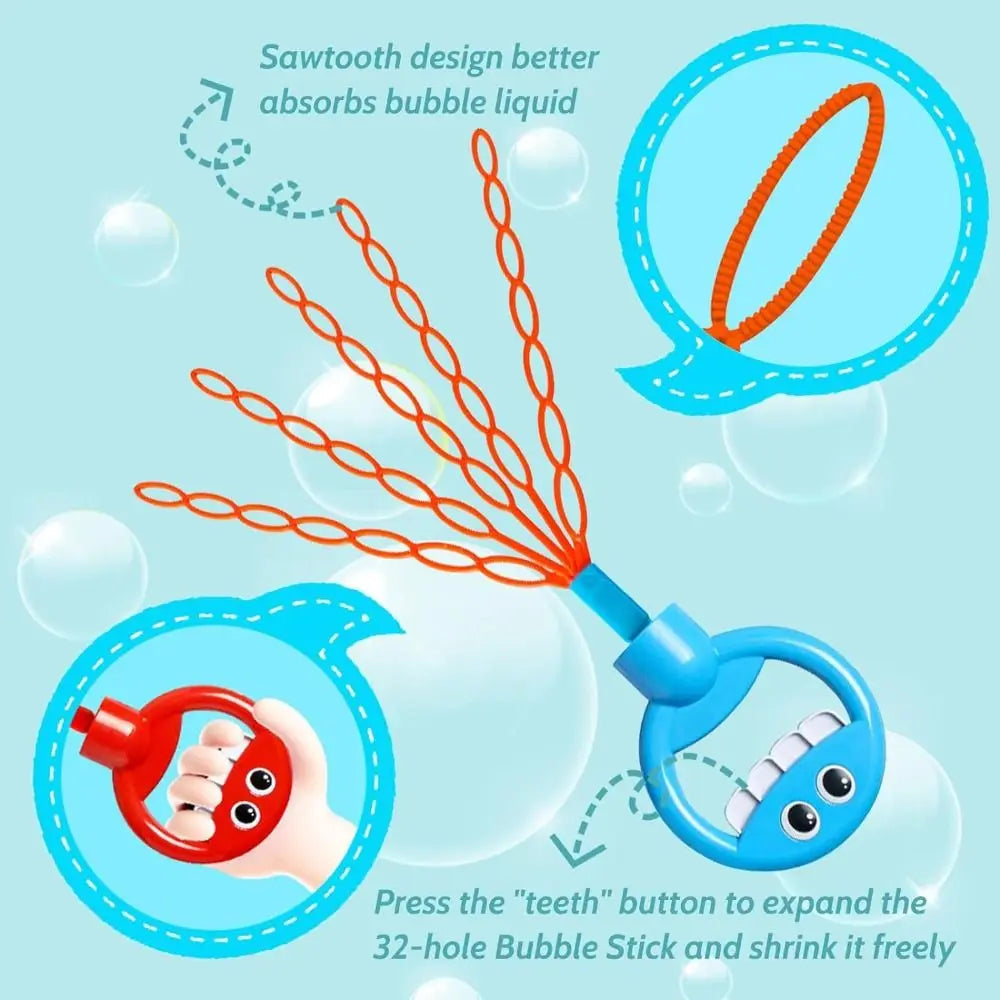 Smiley Face Fun Five-Claw Bubble Maker