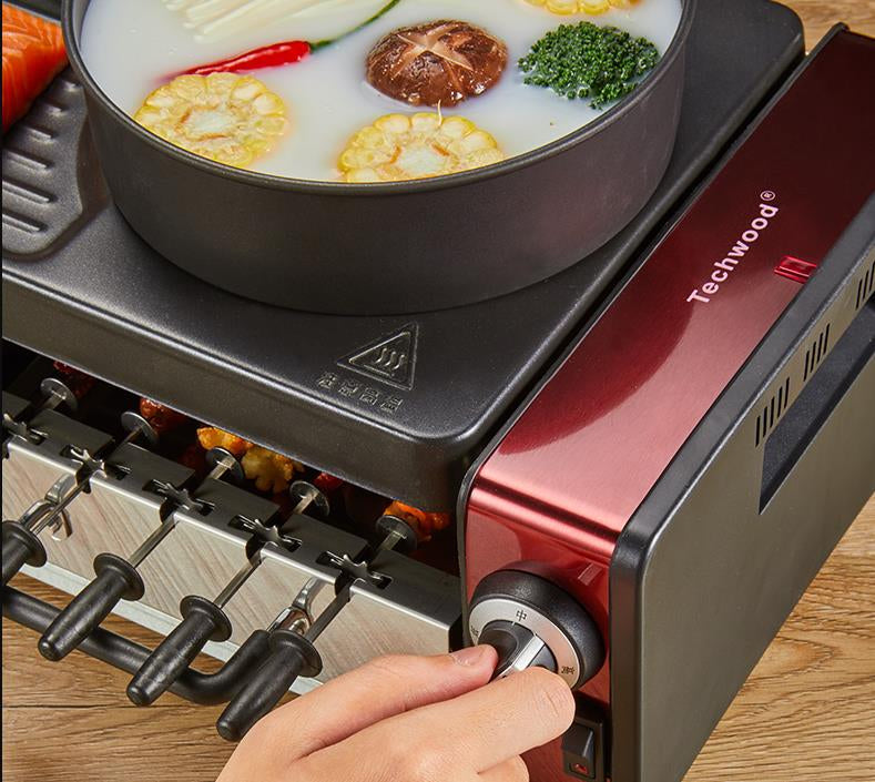 Multifunctional Smokeless Non-Stick Indoor Grill - Image 5