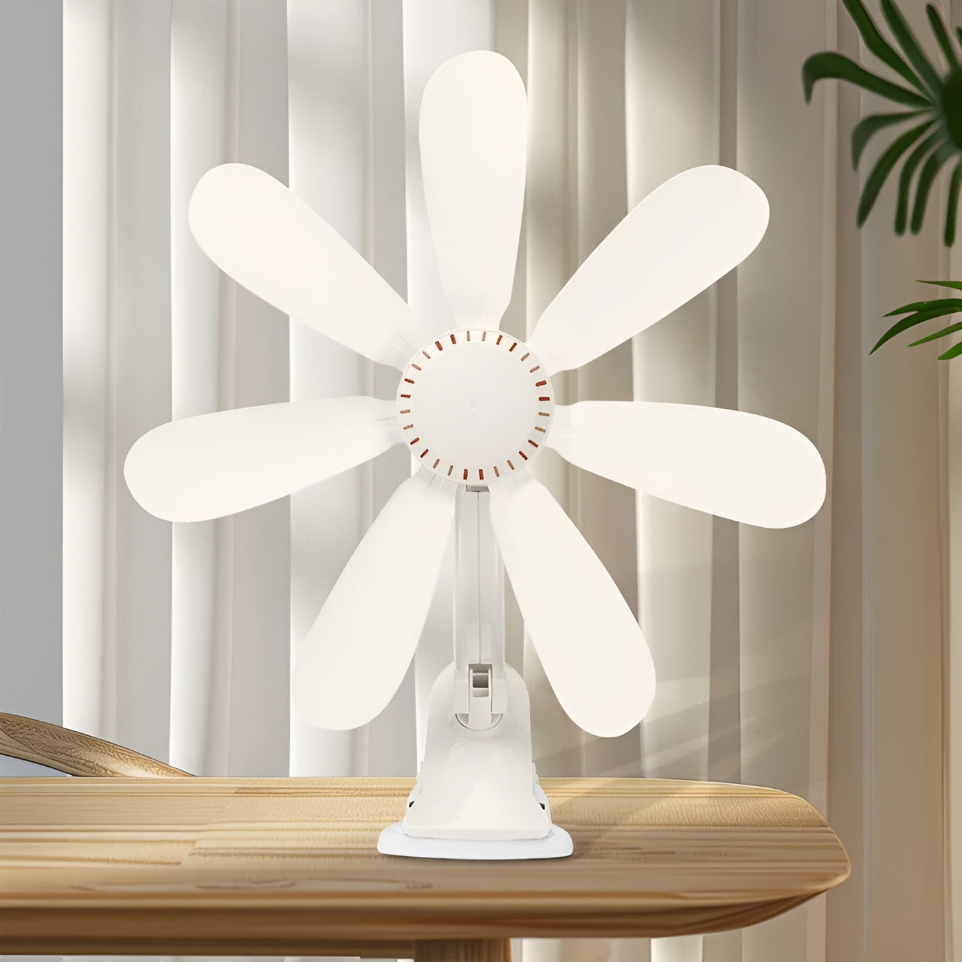 Portable Clip-On Desk & Bedside Fan - Image 1