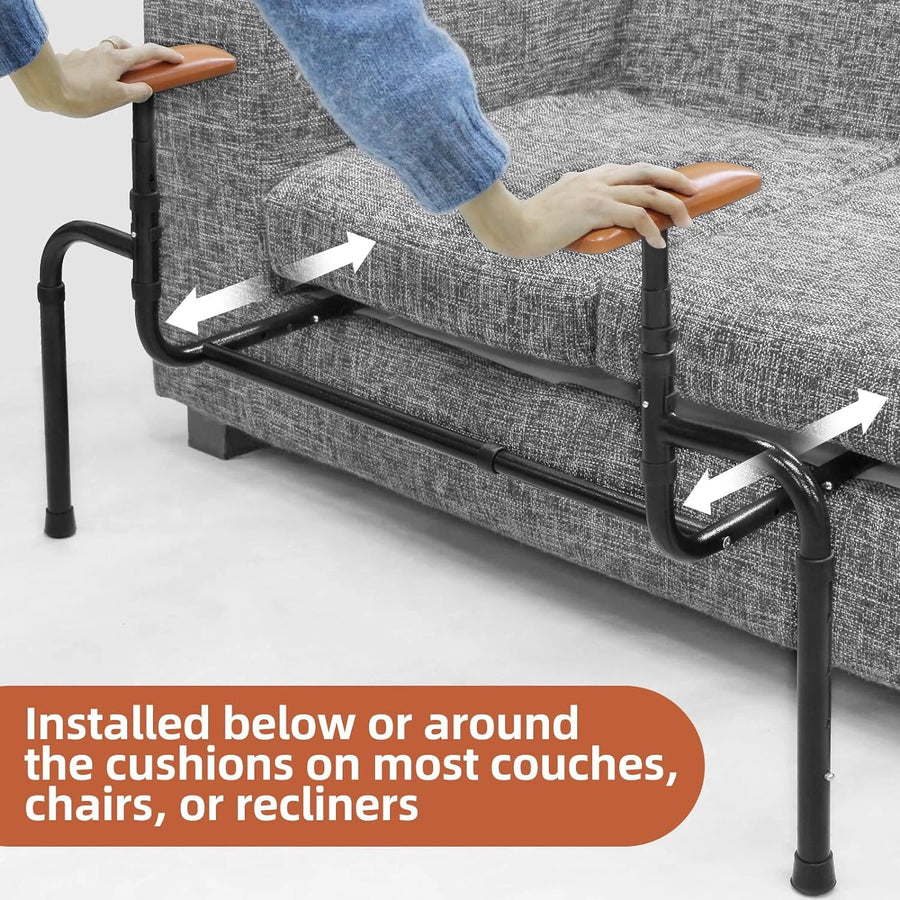 Senior Standing Aid Adjustable Couch Assist Rail - Image 2