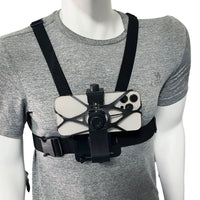 Rotating Chest Strap Hands-Free Phone Holder - Image 1