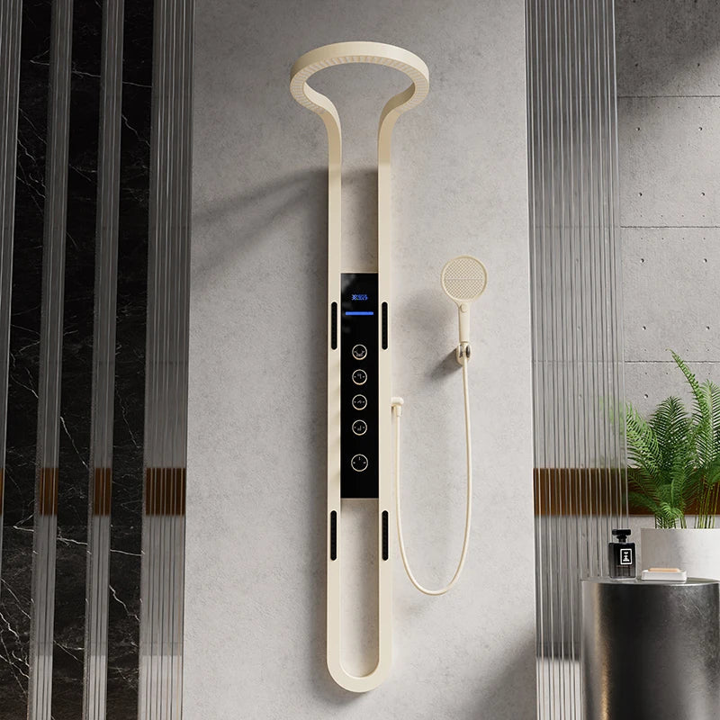 Nordic Rain LED Thermostatic Waterfall Shower Set - Image 4
