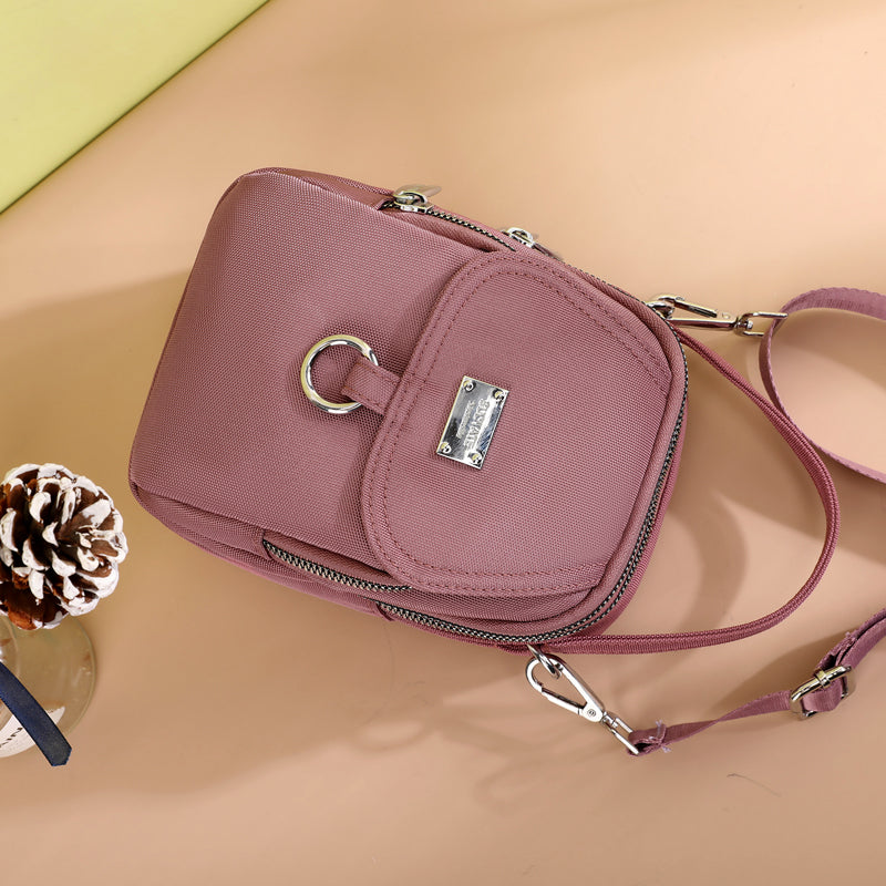 Leather Trendy Chic Women Messenger Bag - Image 4