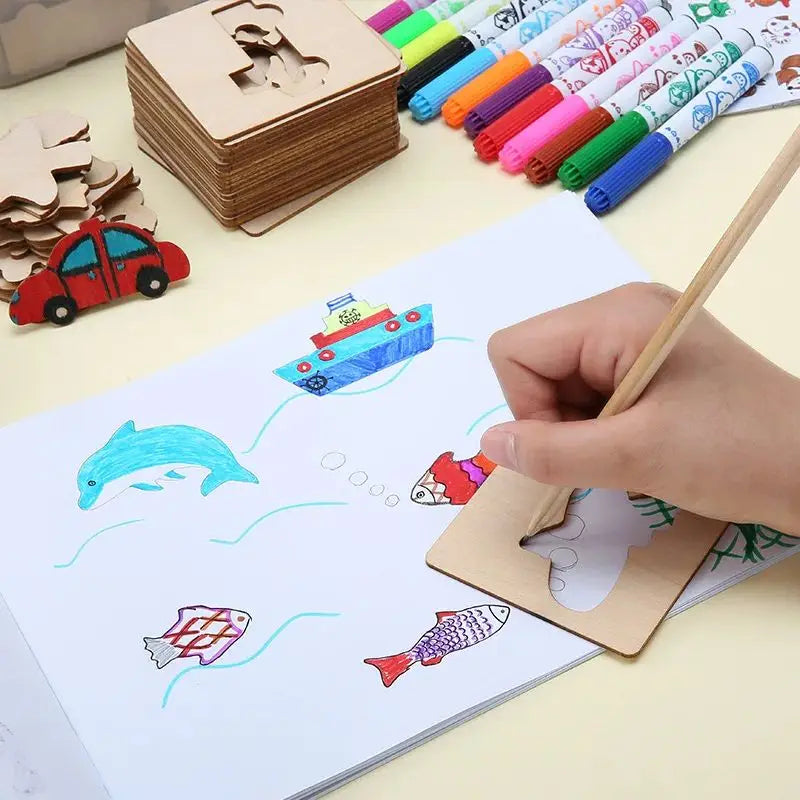 Tiny Artist Montessori Educational Kids Drawing Set - Image 6