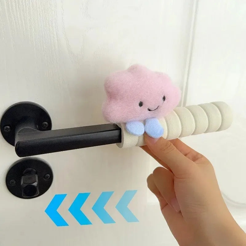 Anti Bump Happy Cloud Door Handle Cover - Image 5