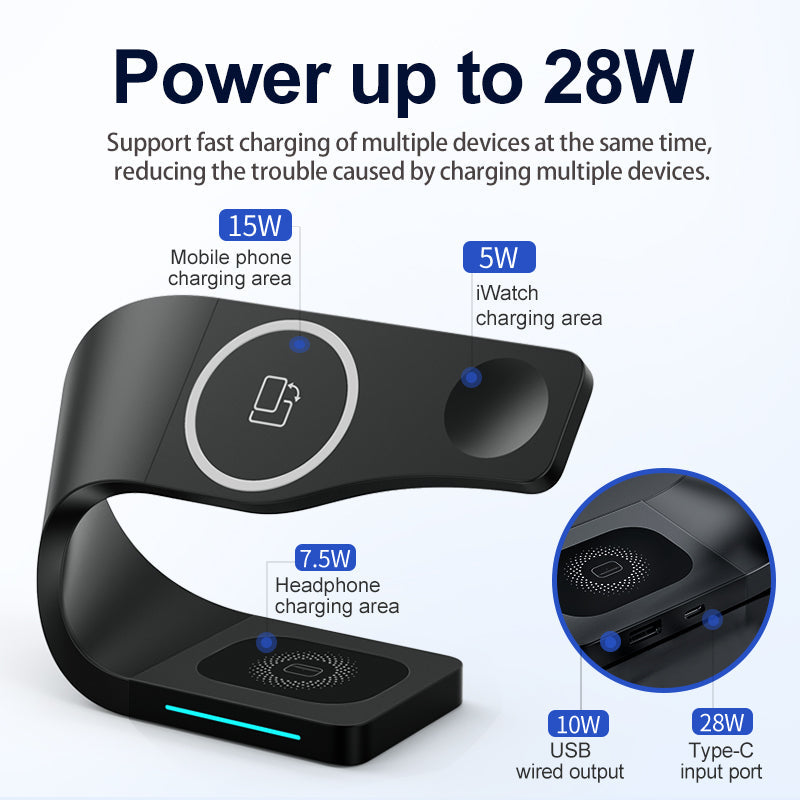 Fast Charging Compact iPhone Magnetic Charging Deck - Image 5