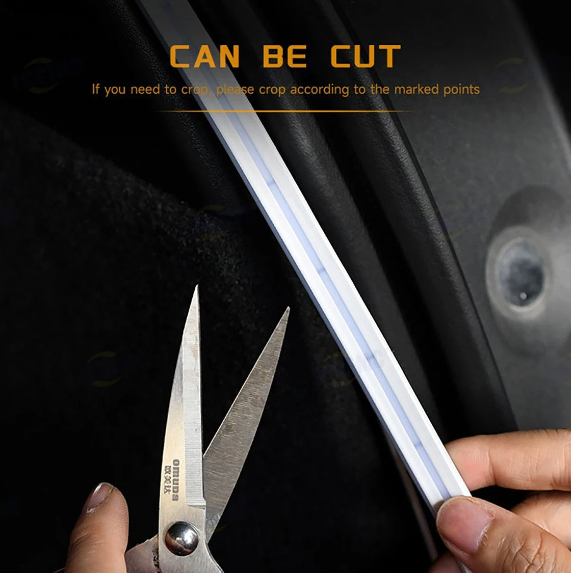 Free-Cut Waterproof LED Magnetic Car Lighting Strip - Image 4