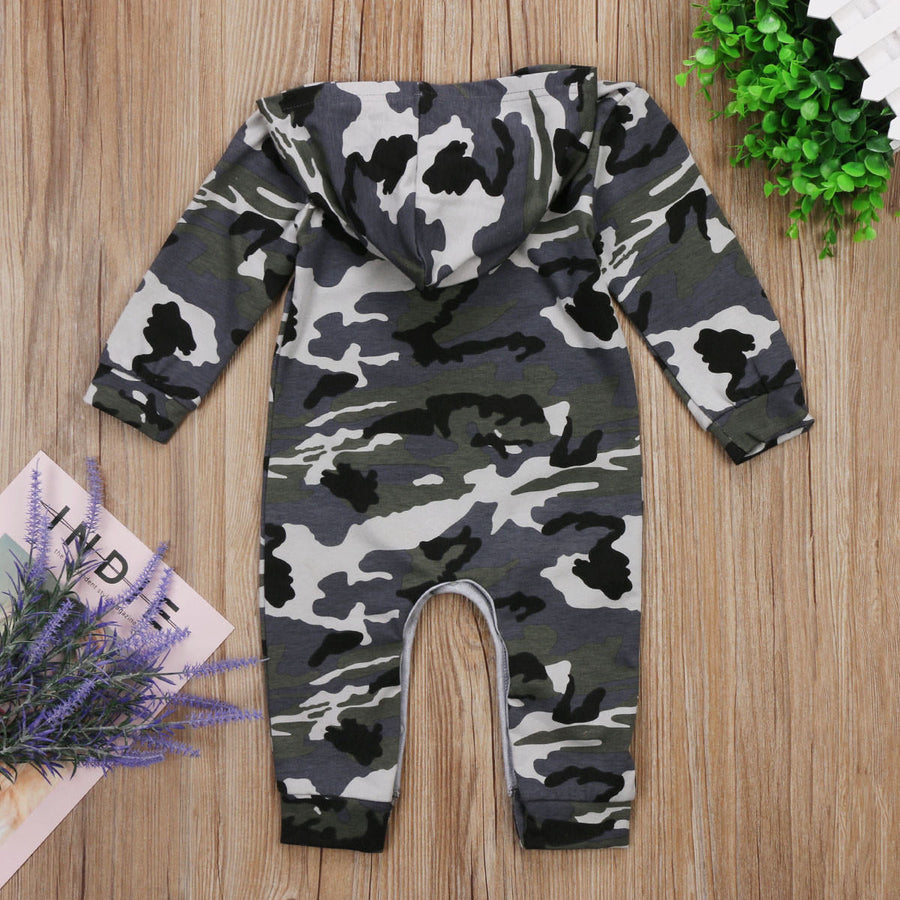 Infant Warm Clothes Long Sleeve Baby Bodysuit - Image 1
