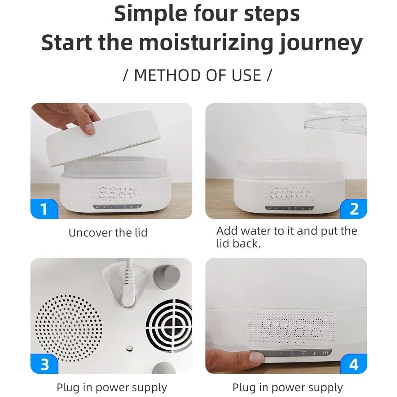 3in1 Mist Tune Air Humidifier Bluetooth Speaker - Image 3