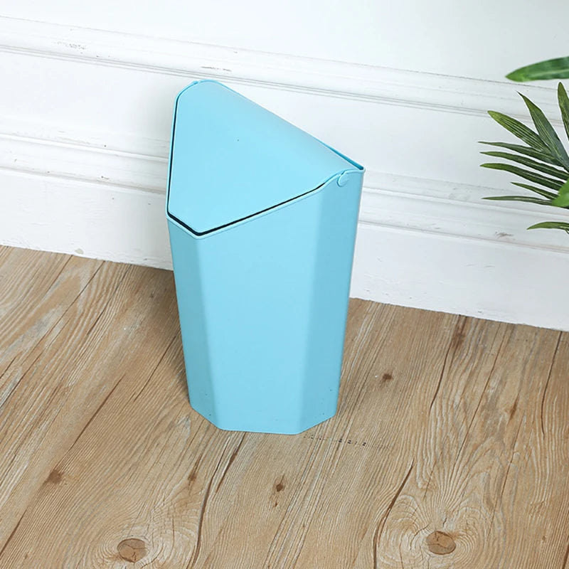 Creative Modern Home Use/Office Desktop Mini Plastic Trash Can - Image 1
