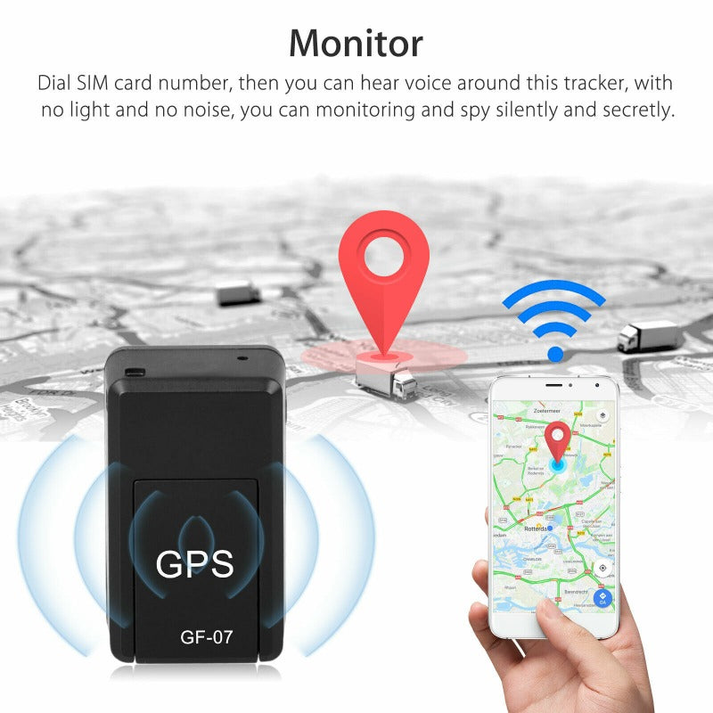 Mini Portable Magnetic GPS Tracker