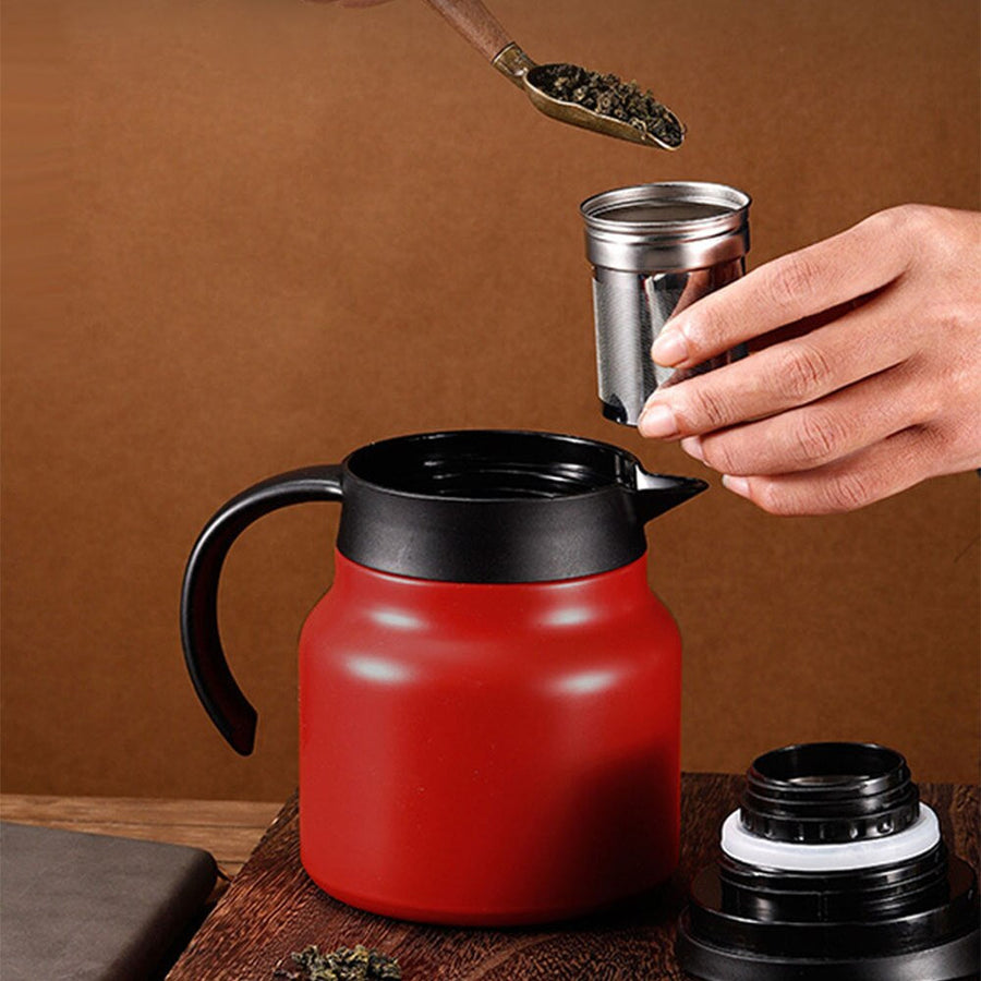 Thermal Wave Elegant Stainless Steel Teapot - Image 7