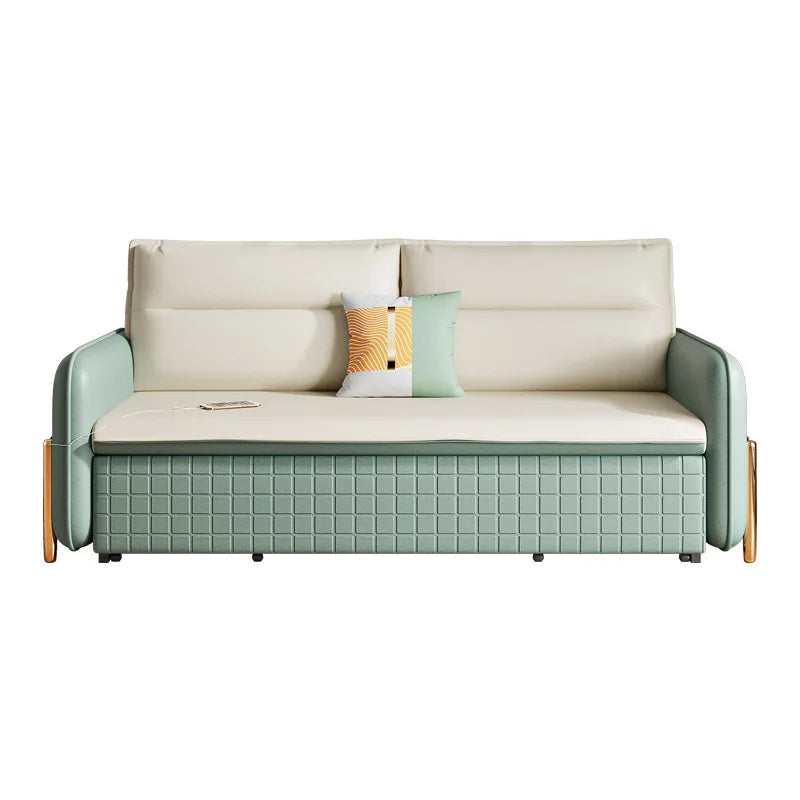 Modern Space-Saving Convertible Japanese Reclining Sofa Bed - Image 4