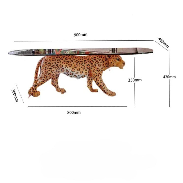 Sneaky Jungle Leopard Coffee Table · Mavigadget