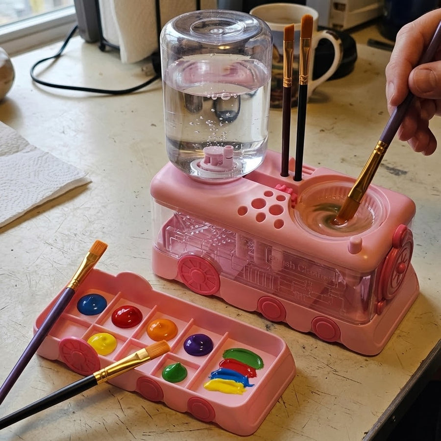 Studio Sink Artist Paint Brush Cleaning Station