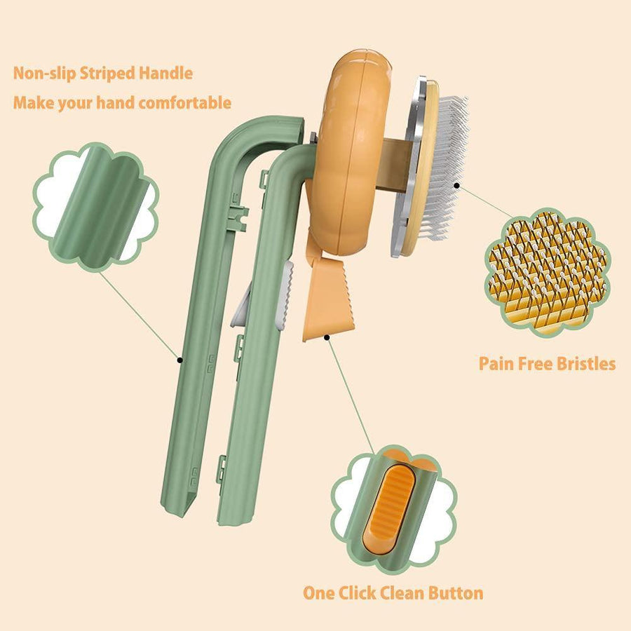 Pet Self Cleaning Hair Brush - Image 2