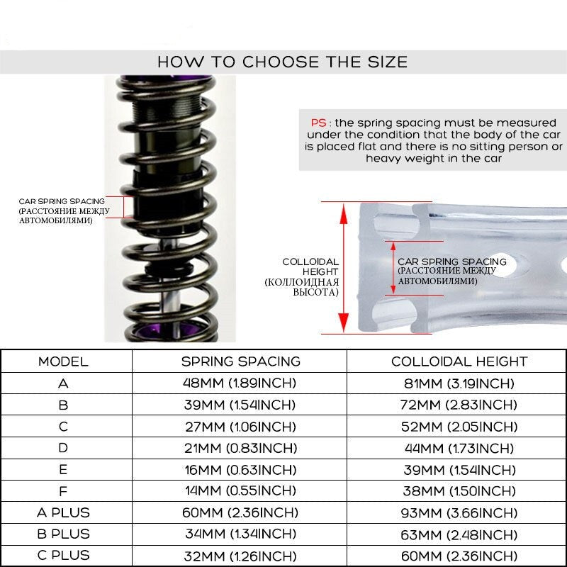 Car Comfort Shock Absorber Spring Bumper