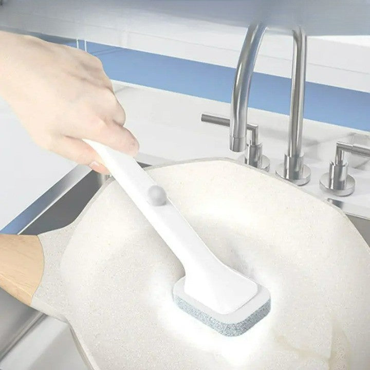 Long Handle Disposable Kitchen Cleaning Brush Kit - Image 4