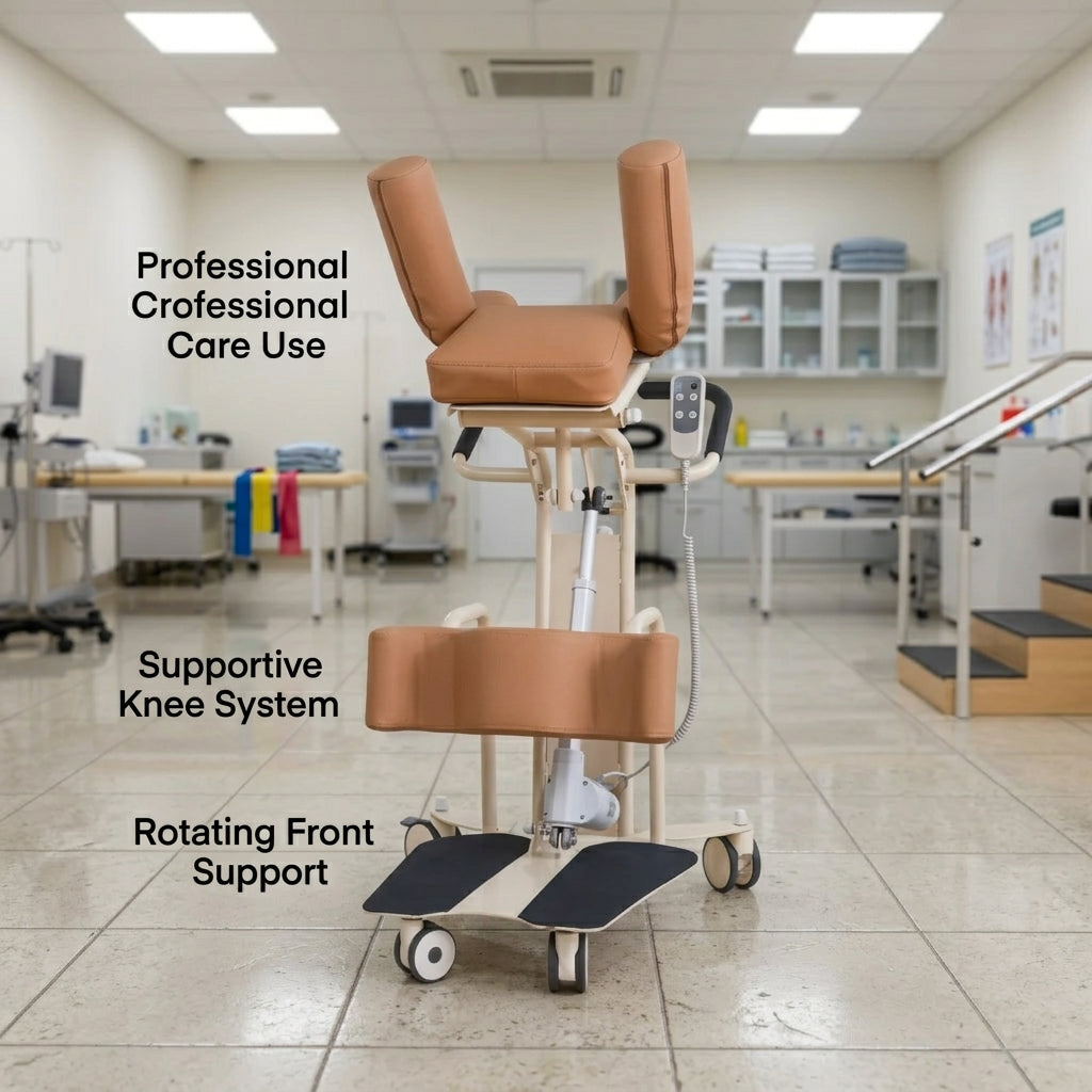 Easy Lift Patient Elderly Mobility Transfer Chair - Image 2