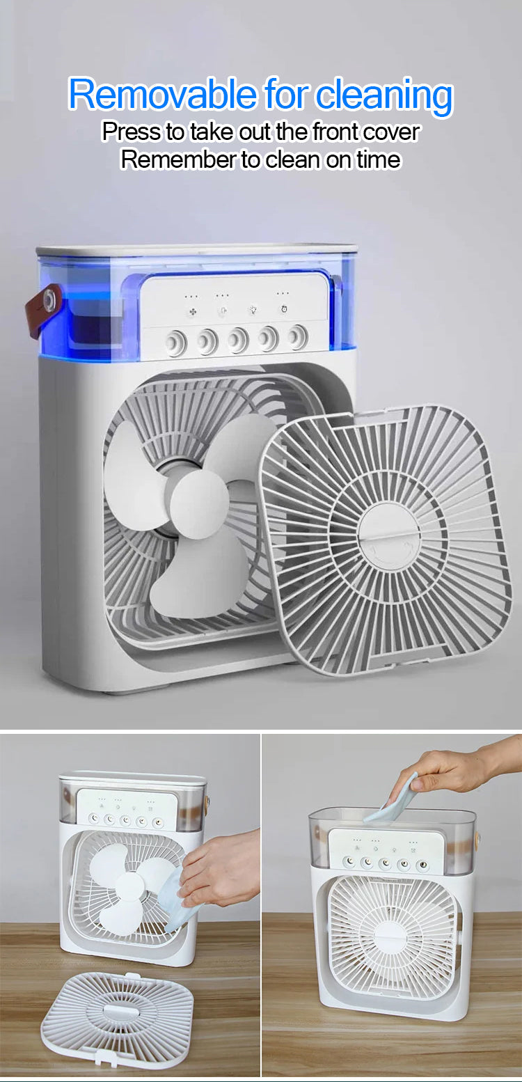 Portable Mini Air Cooling Fan - Image 12